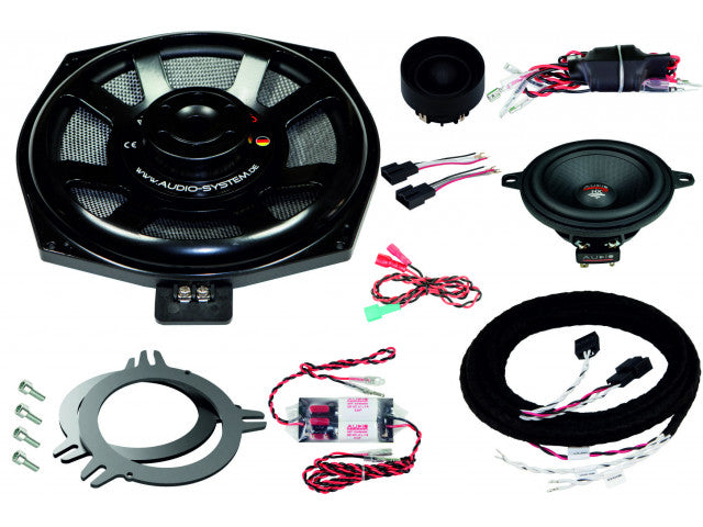 HXFIT BMW UNI 3-Weg half aktief Front Systeem voor all BMW E, F en G modellen afbeelding 3