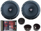 HX-SERIE SQ 165 mm 2-Way High-end dubbel Compo Systeem -Made in Germany- afbeelding 3