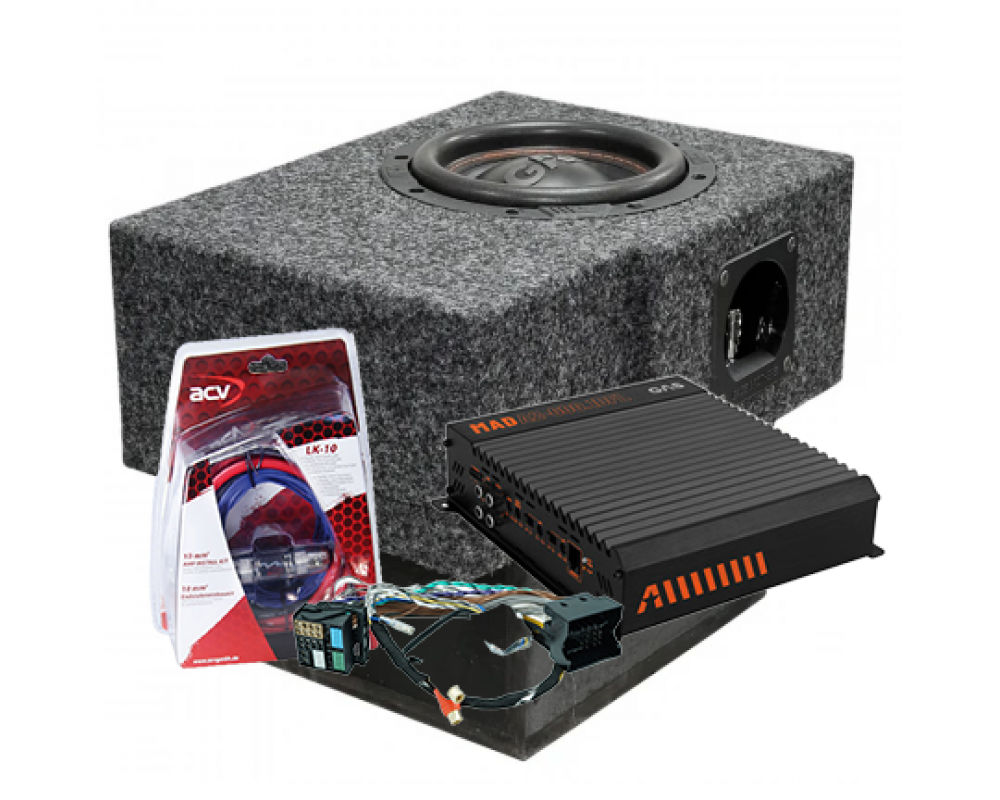 GAS Audio Power Pasklare subwoof set Volkswagen ID Buzz 2-zits afbeelding 2