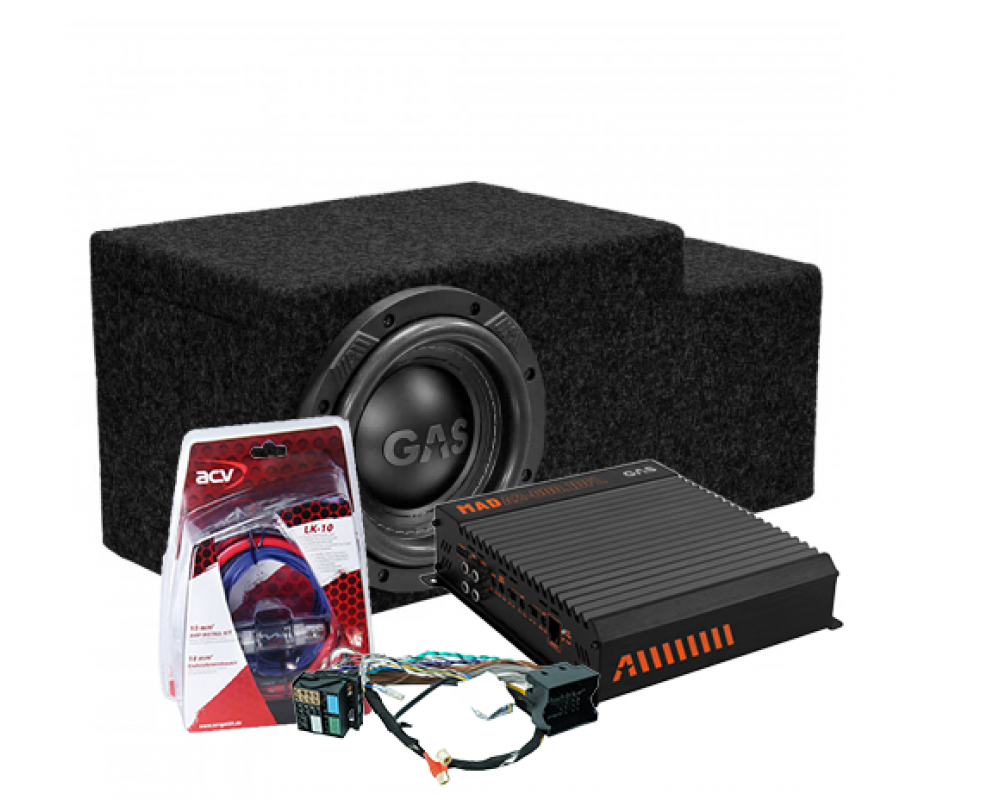 GAS Audio Power Pasklare subwoof set Volkswagen ID Buzz 3-zits afbeelding 2