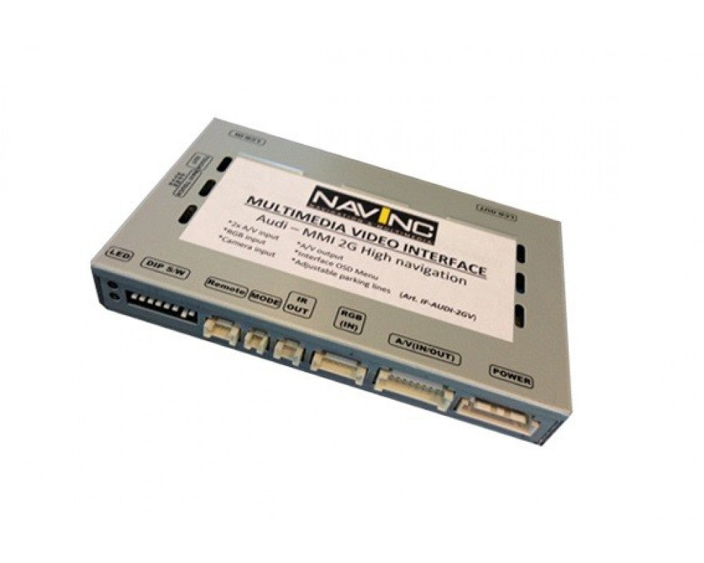 Multimedia 2x A/V interface+CAM+RGB input+A/V Output Audi A4/ A5/ A6/ A8/ Q7 MMI Hoog 2G systems