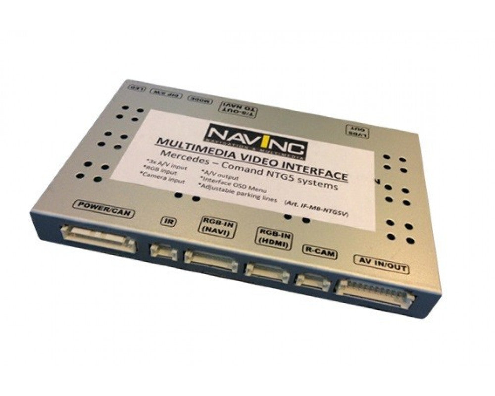 Multimedia video interface Mercedes Benz Comand NTG5.0 & NTG5.1