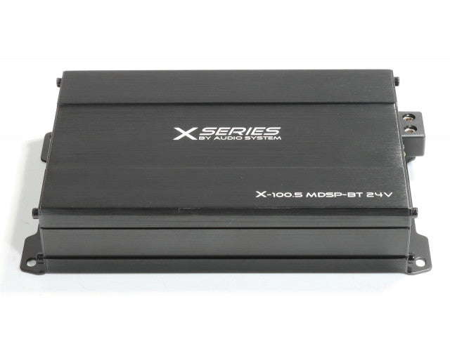 X-SERIE 5-kanaals versterker met 9-kanaals DSP en BT 24 Volt afbeelding 3