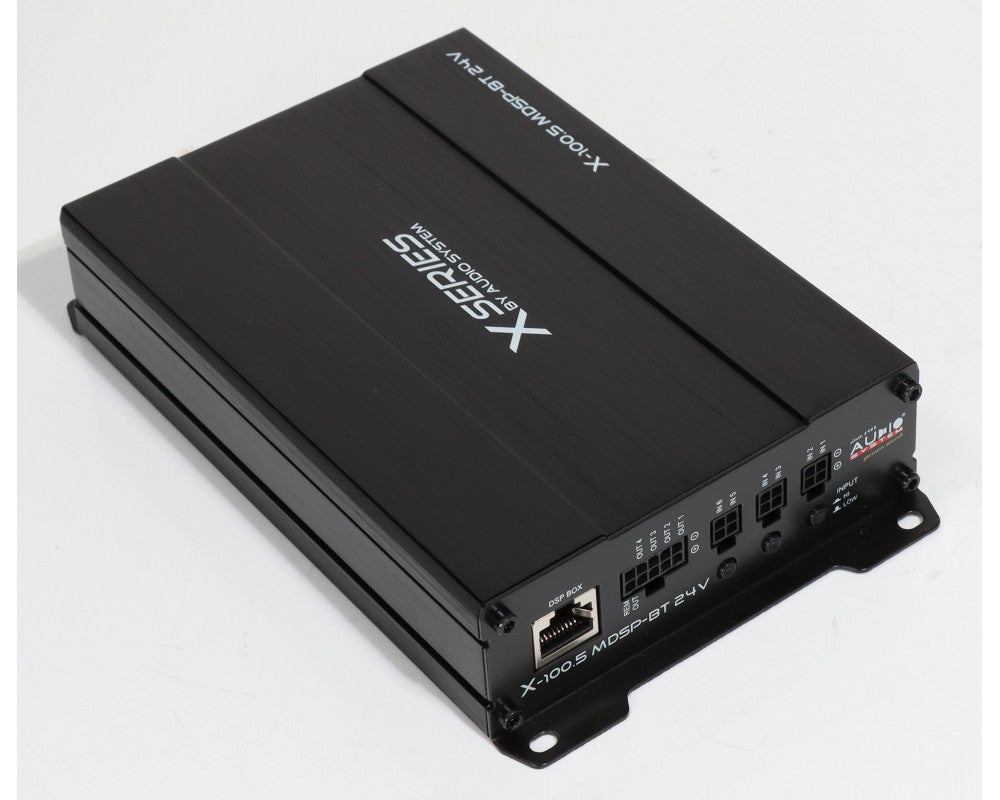 X-SERIE 5-kanaals versterker met 9-kanaals DSP en BT 24 Volt afbeelding 8