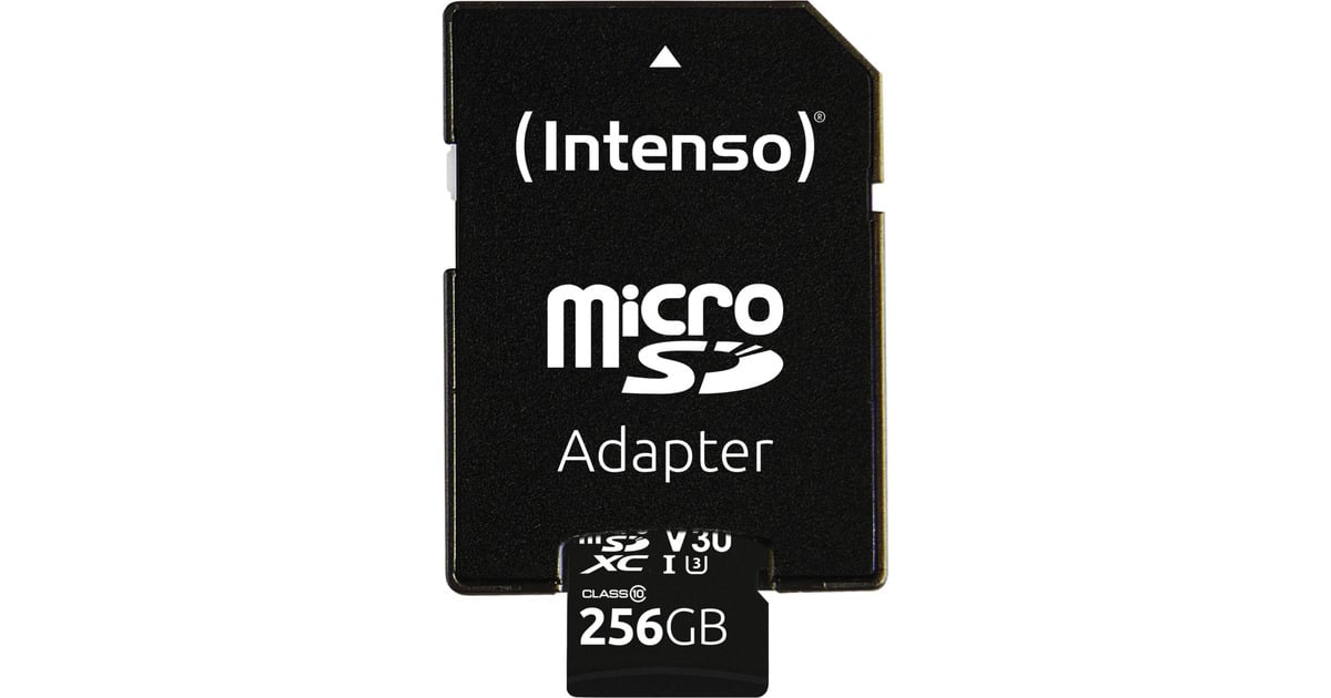 Intenso Professional microSDXC-geheugenkaart 256 GB – afbeelding 3