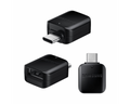 Kabeladapter USB-A f - USB-C m -  kleur zwart afbeelding 2