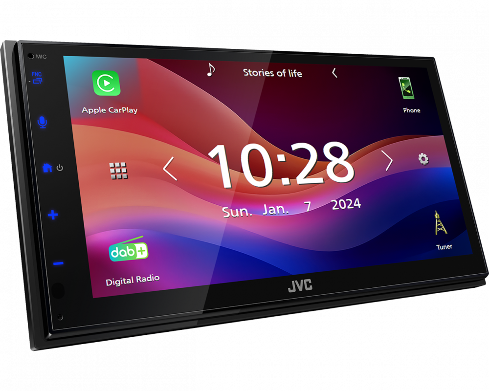JVC KW-M695DBW Multimedia 6,8" Wireless Apple Carplay & Android Auto