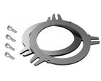 Zeer stabiele universele metalen BMW speakerring 80 mm afbeelding 2