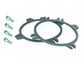 Zeer stabiele universele metalen BMW speakerring 100 mm afbeelding 2