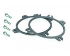 Zeer stabiele universele metalen BMW speakerring 100 mm afbeelding 2