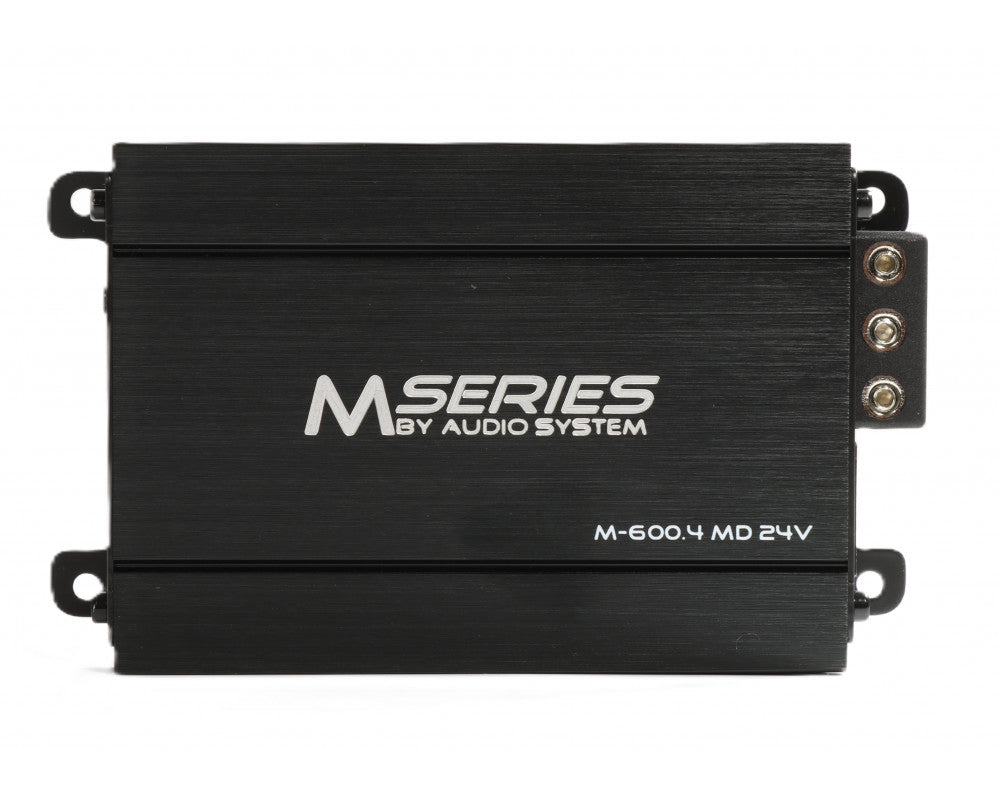 M-SERIES 4-Kanaals MINI-digitale-versterker 24V