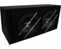 M-Serie EVO HIGH EFFICIENT Subwoofer 2x30 liter box met  BR10-2 + 2x M10 EVO 2x400/300 watt afbeelding 2