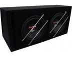 M-Serie EVO HIGH EFFICIENT Subwoofer 2x30 liter box met  BR10-2 + 2x M10 EVO 2x400/300 watt afbeelding 2