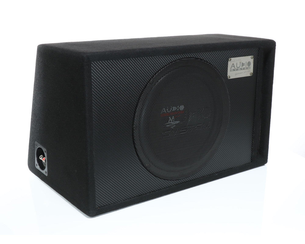 M-Serie EVO HIGH EFFICIENT Subwoofer 50 liter box Carbon design 650/500 Watt afbeelding 2