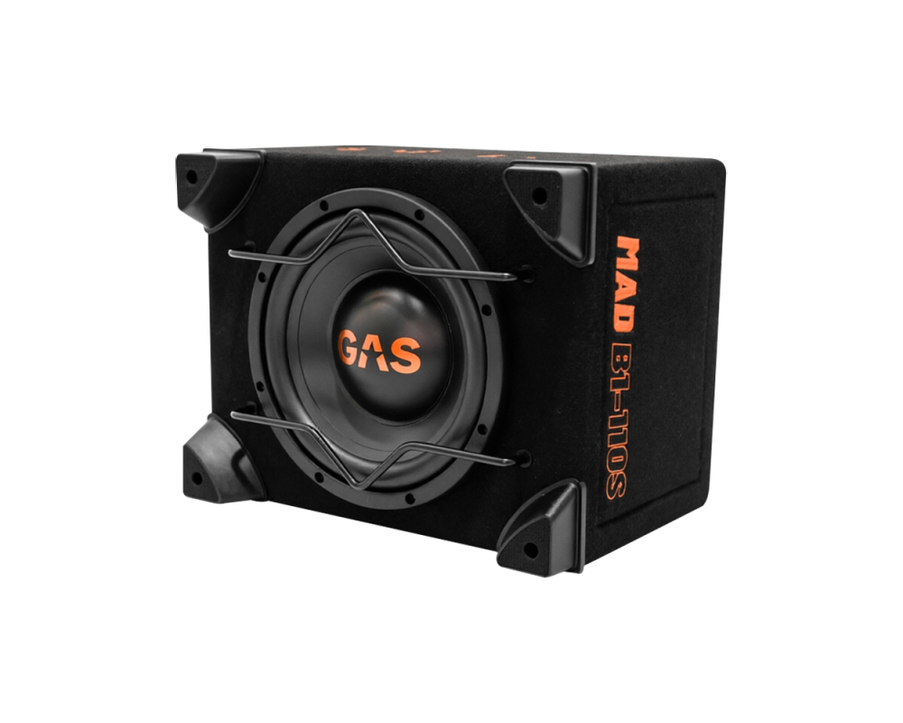 Gas Audio Power - GAS MAD B1-110S 10-inch subwooferbehuizing - Subwoofers