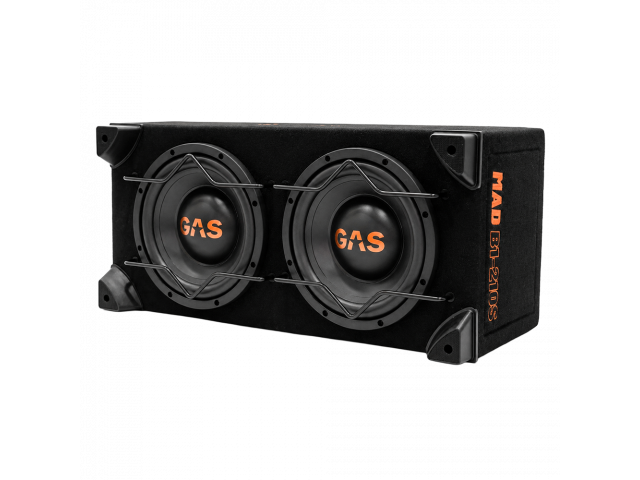 Gas Audio Power - GAS MAD B1-210S dubbele 10-inch subwooferbehuizing - Subwoofers - afbeelding 2