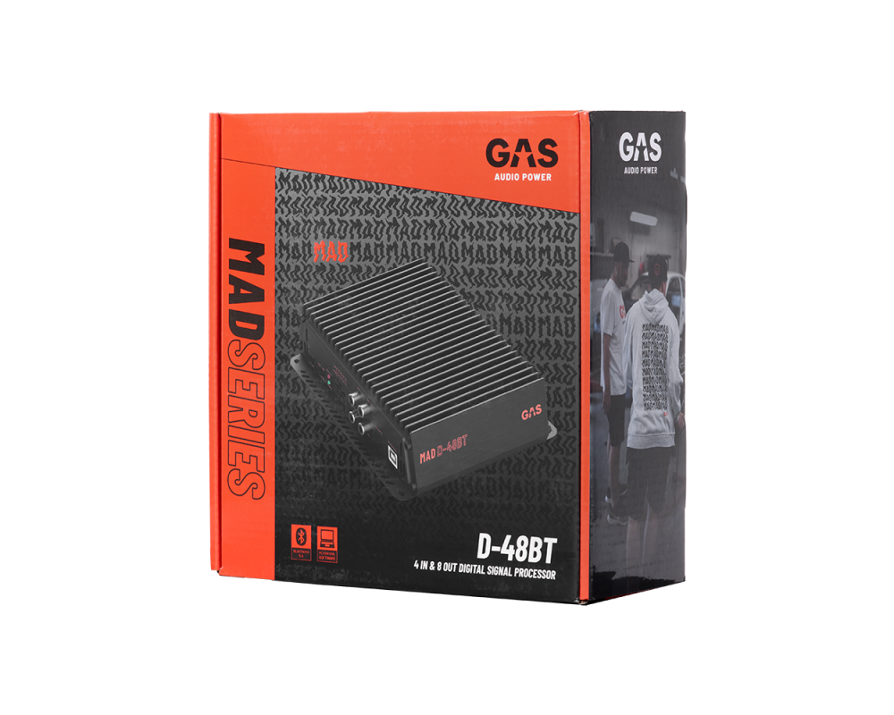 Gas Audio Power - GAS MAD D-48BT 8-kanaals DSP met app - Versterkers - afbeelding 6