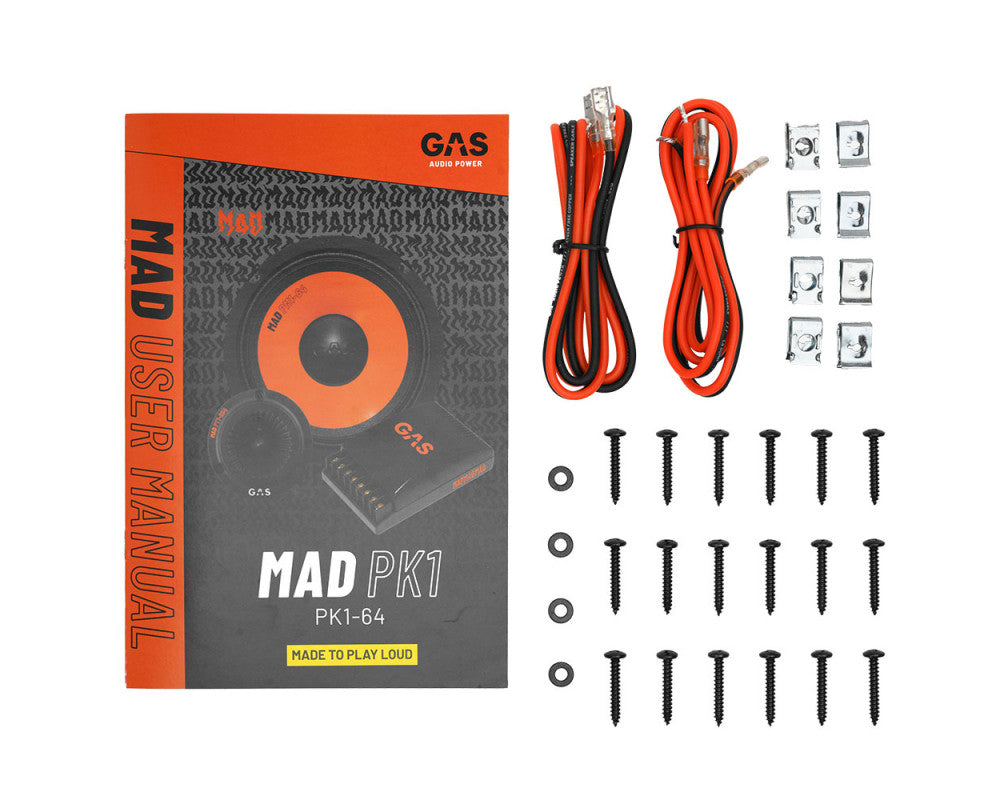 GAS MAD Level 1 Component kit 6.5" afbeelding 10