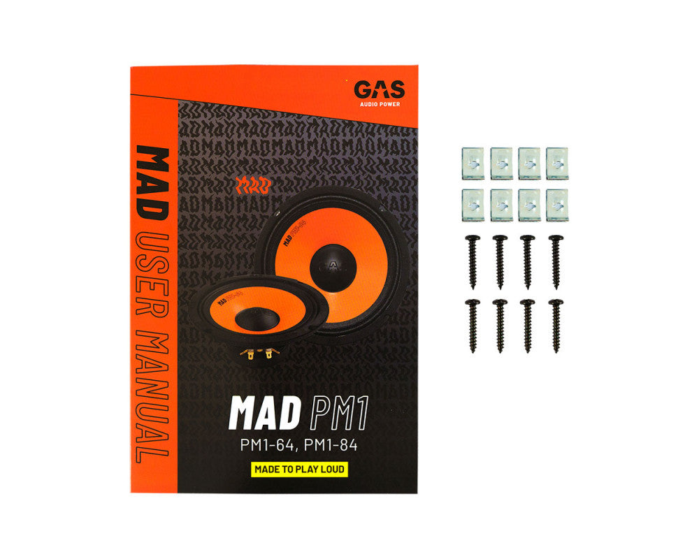 GAS MAD Level 1 Midrange Driver 6,5" afbeelding 10