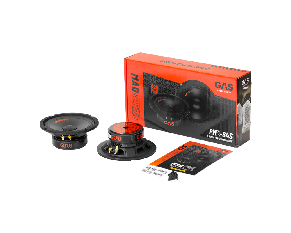 Gas Audio Power - GAS MAD PM2-64S slanke 6,5-inch middentoner - Speakers - afbeelding 9