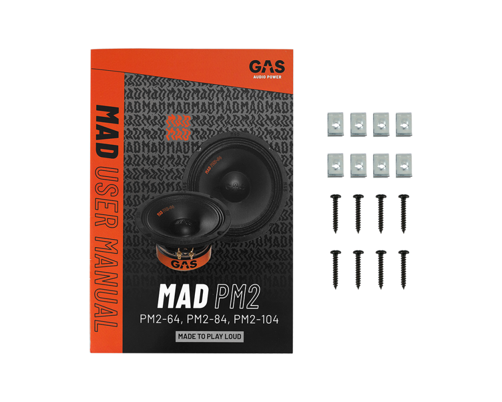 GAS MAD Level 2 Midrange Driver 6.5 afbeelding 6