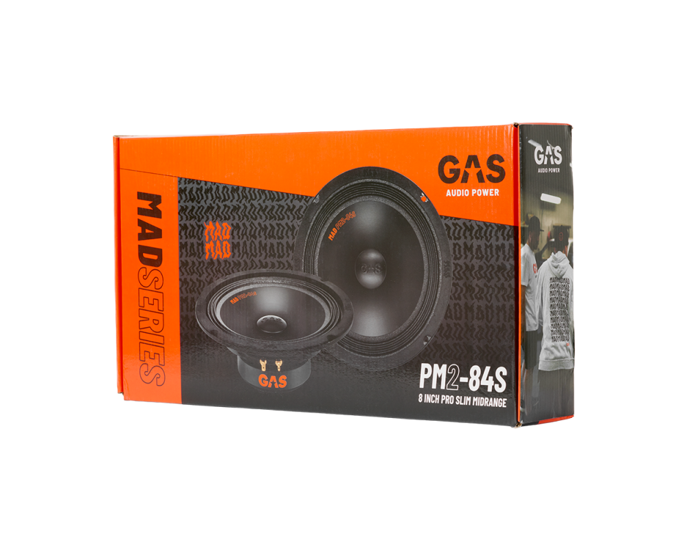 Gas Audio Power - GAS MAD PM2-84S slanke 8-inch middentoner - Speakers - afbeelding 8