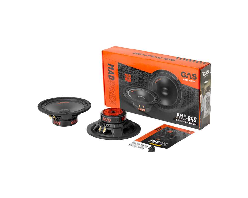 Gas Audio Power - GAS MAD PM2-84S slanke 8-inch middentoner - Speakers - afbeelding 9