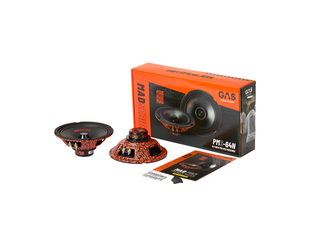 Gas Audio Power - GAS MAD PM3-64N 6,5-inch middentoner met neodymiummagneet - Speakers - afbeelding 8
