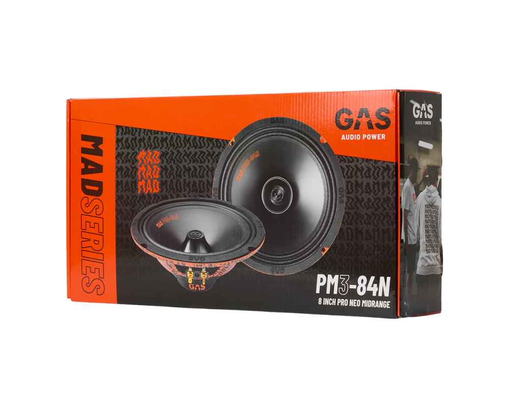 Gas Audio Power - GAS MAD PM3-84N 8-inch middentoner met neodymiummagneet - Speakers - afbeelding 8