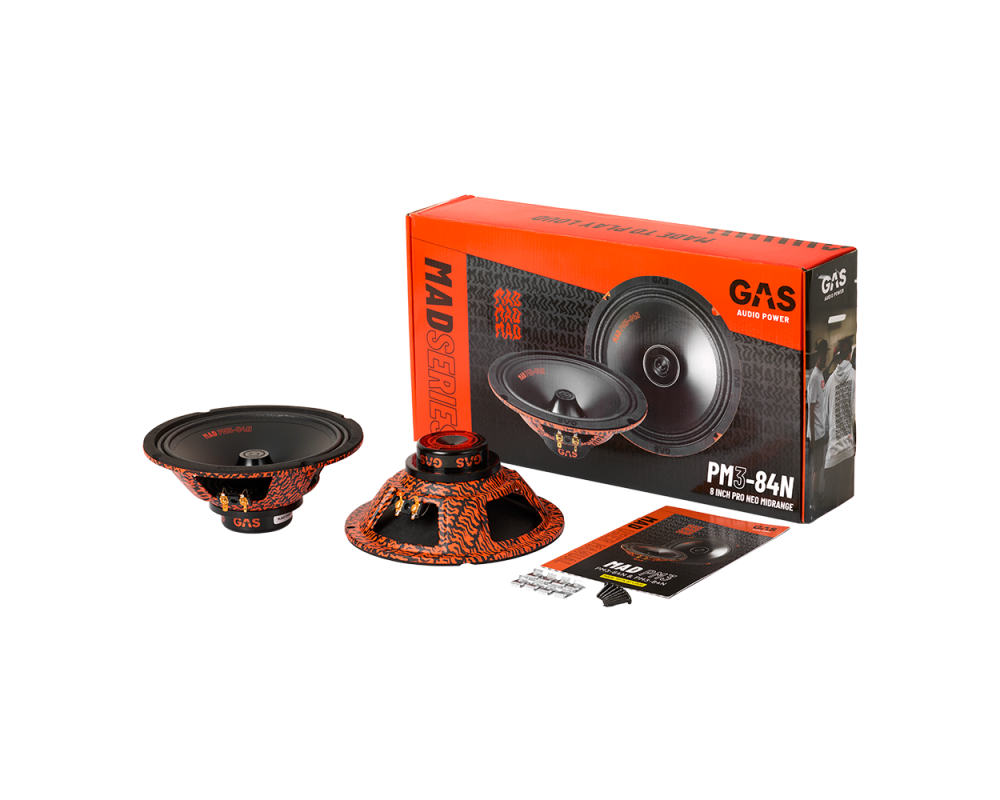 Gas Audio Power - GAS MAD PM3-84N 8-inch middentoner met neodymiummagneet - Speakers - afbeelding 9