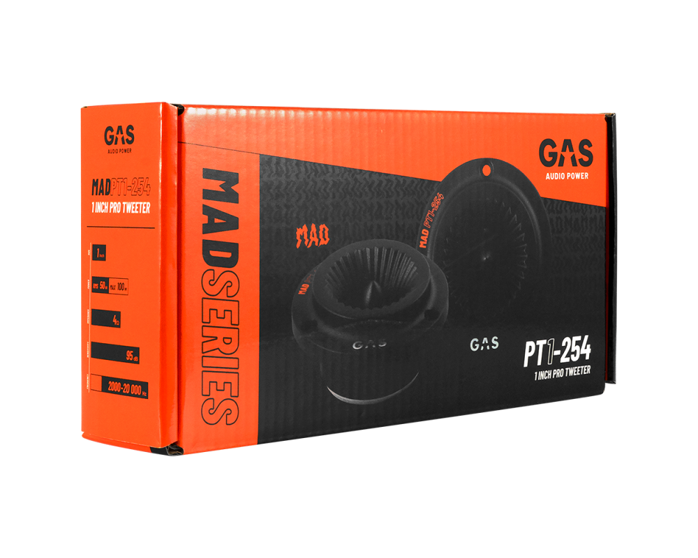 GAS MAD Level 1 Horn Tweeter 1" afbeelding 4