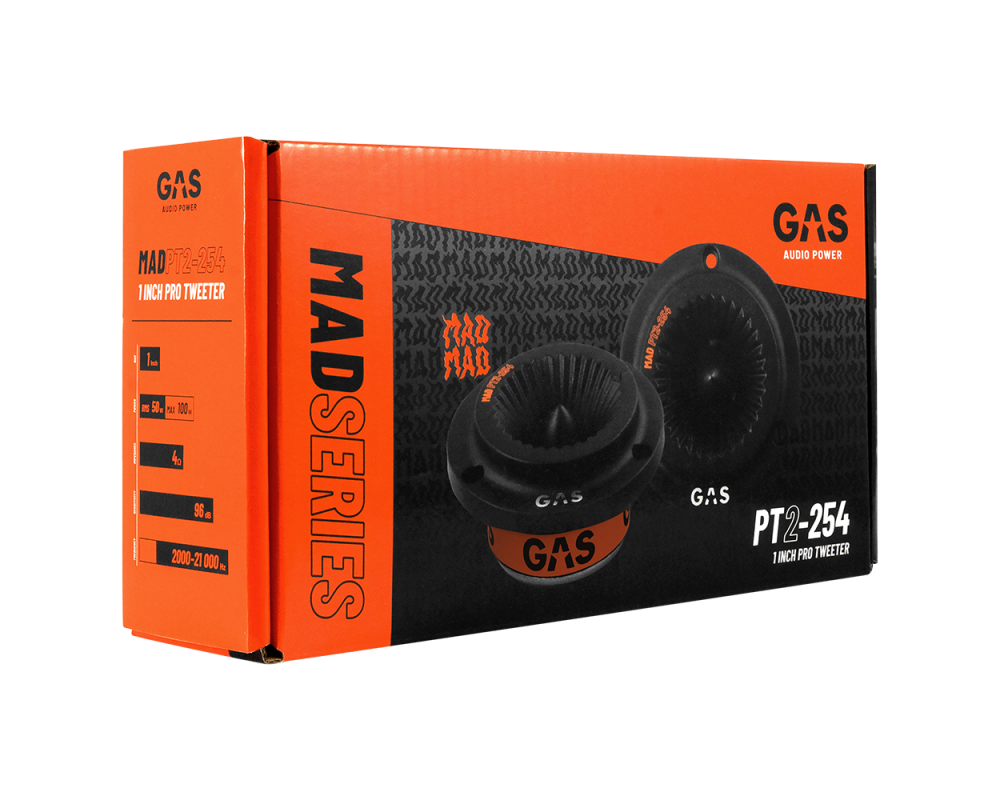 GAS MAD Level 2 Horn Tweeter 1" afbeelding 10