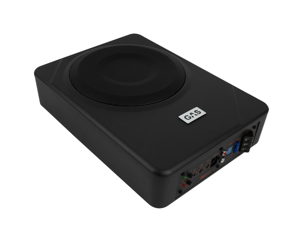GAS MAX Level 1 Amplified Underseat Subwoofer 8" afbeelding 6