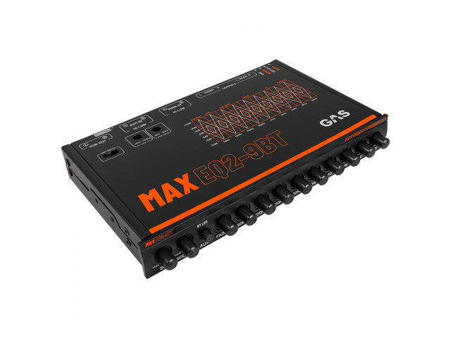 GAS MAX ½DIN 9-band EQ with Bluetooth, 6V Pre-Outs afbeelding 3