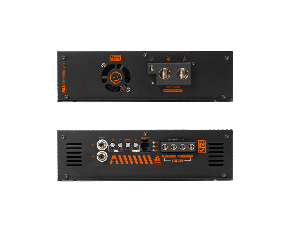 GAS MAX Level PA1 Two Channel amplifier 2x1500W 1Ohm afbeelding 6