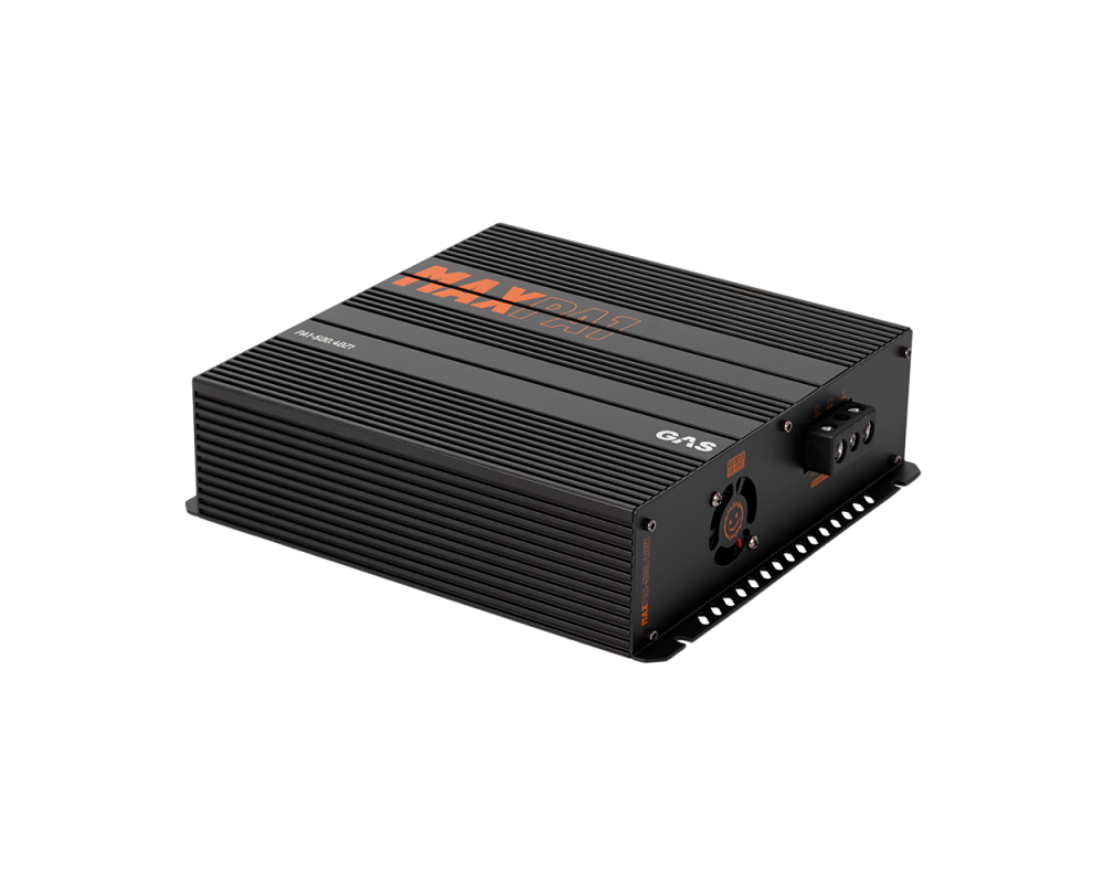 GAS MAX Level PA1 Four Channel amplifier 4x500W 1Ohm afbeelding 2