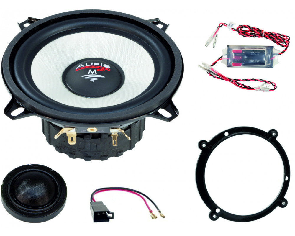 MFIT Audi A3 8L pasklare 130 mm 2-weg composet afbeelding 2