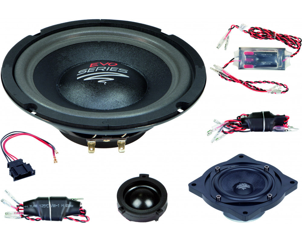 MFIT SERIE 200 mm 3-Way Special Front Volkswagen Golf 5 2003-2009 Compo Systeem afbeelding 2