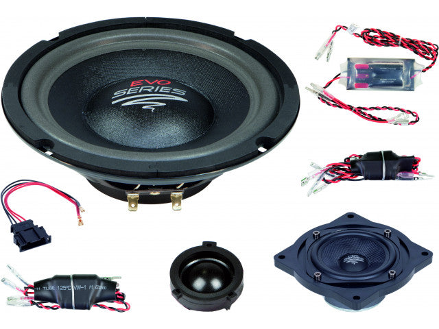 MFIT SERIE 200 mm 3-Way Special Front Volkswagen Golf 5 2003-2009 Compo Systeem afbeelding 3
