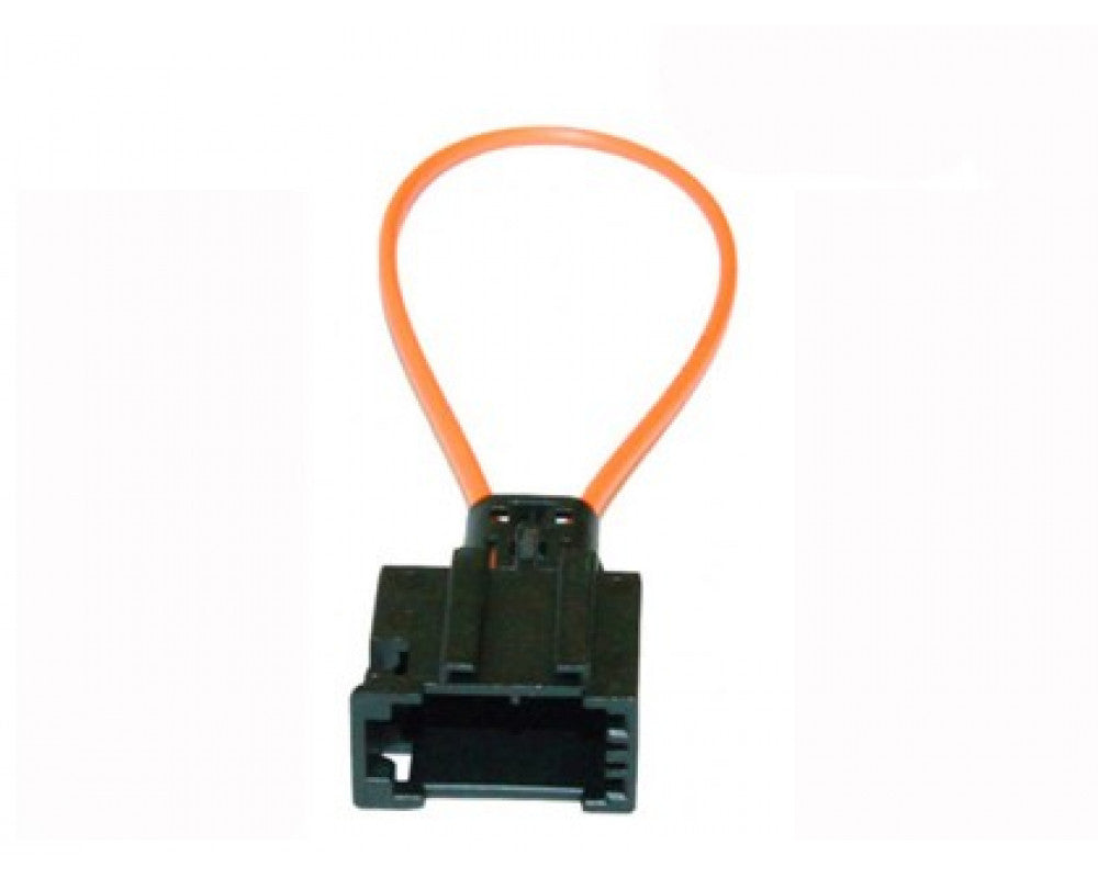 MOST - brug female voor het sluiten van optische ring met optische kabel (glasvezel)