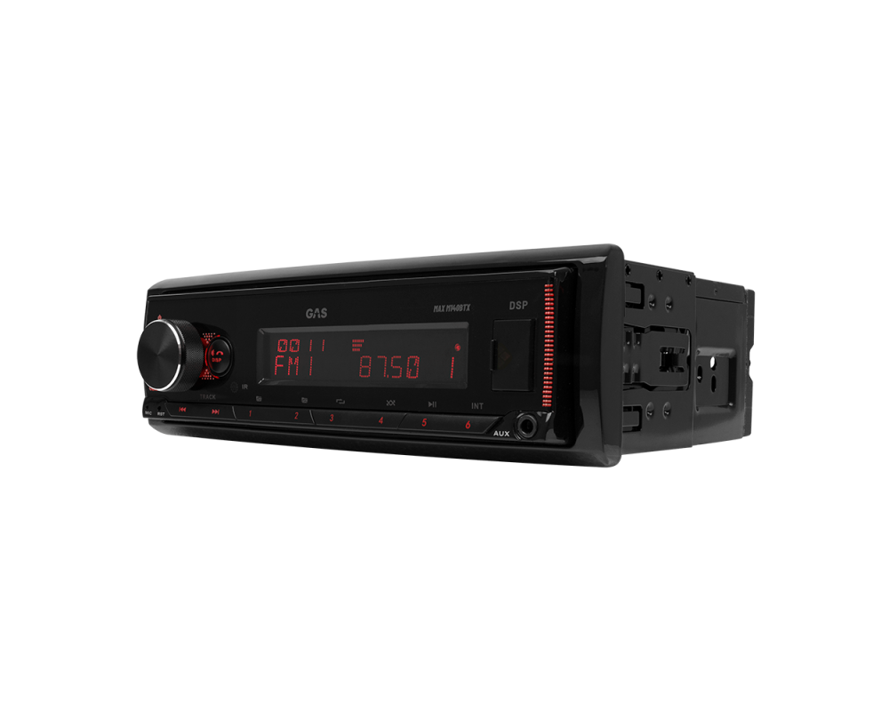 GAS MAX 1DIN BT, AUX, USB, APP, DSP, RDS afbeelding 2