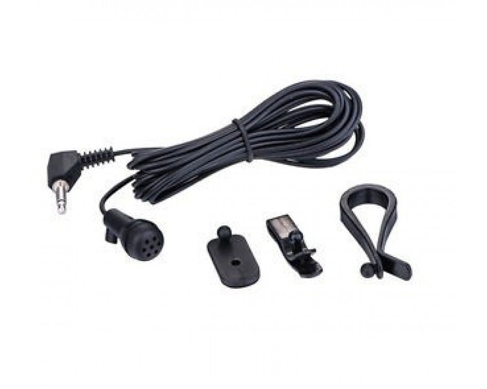 Carkit Microfoon met houder & Clip (parrot type) met 3,5mm jack