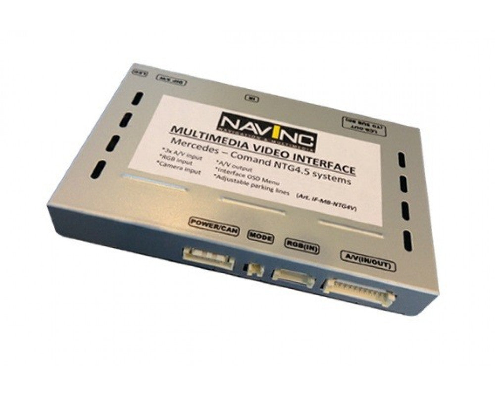 Multimedia video interface Mercedes Benz Comand NTG4 (5,8 & 7)