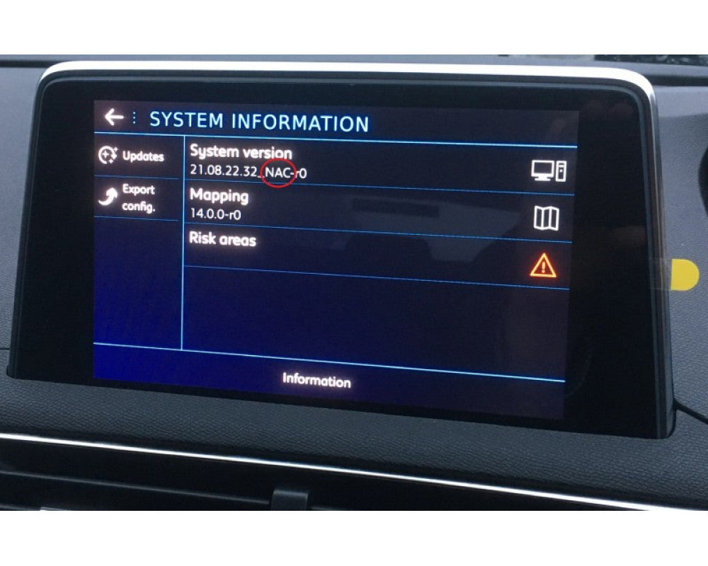 Camera Video interface PSA NAC & Opel NAVI 5.0