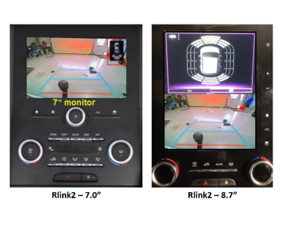Rear camera interface R-LINK2 7" & 8.7"