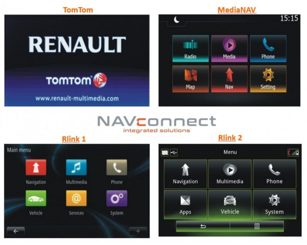 Rear camera interface R-LINK2 7" & 8.7"
