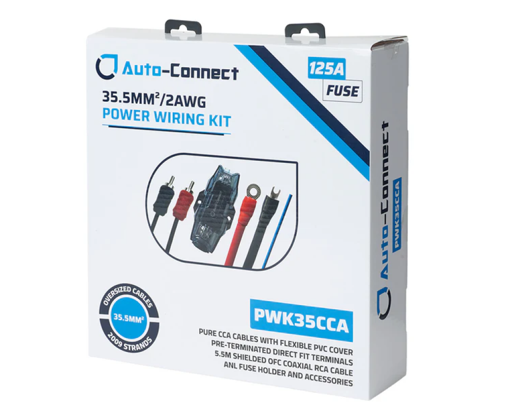 Auto-Connect Pure CCA Wiring Kit 35.5mm²