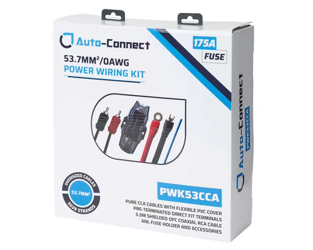 Auto-Connect Pure CCA Wiring Kit 53.7mm²
