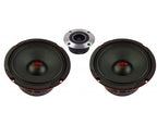 Audio System - RADION-SERIES 2-Weg dubbel Systeem. 165mm 2-weg PURE DYNAMIC Composet.