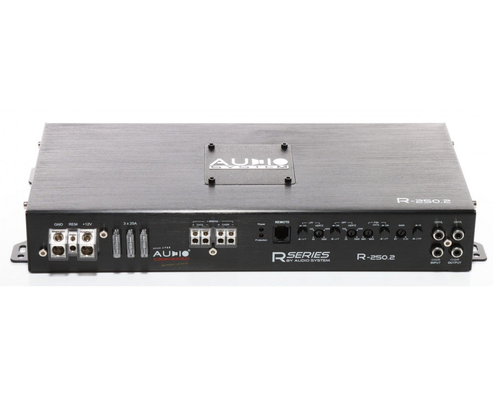 AUDIO SYSTEM RADION-SERIES 2-kanaals versterker